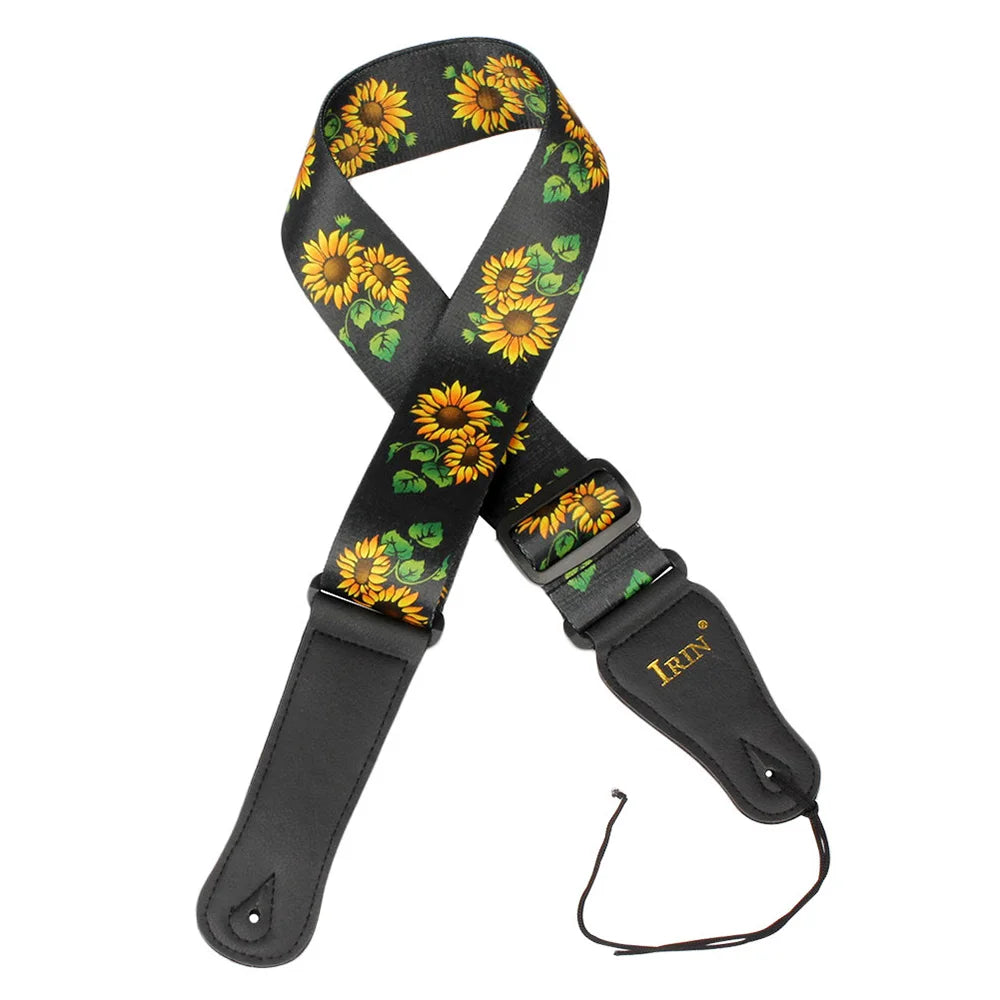 Guitar Strap Multi-Color Guitar Belts Adjustable Pure Cotton Guitar Straps for Bass A lifestyle view