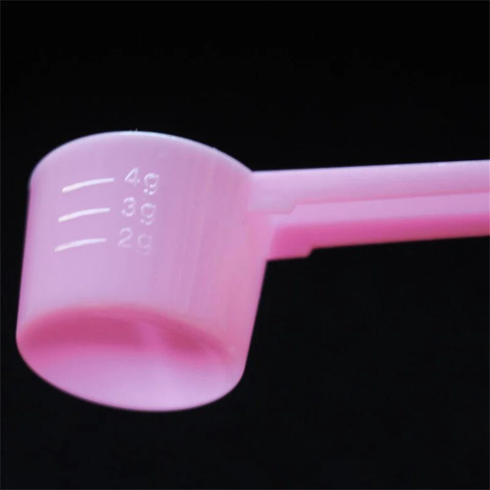 1Pc 5g Measuring Spoon for Liquid Sugar Coffee Protein Milk Powder Plastic Flat Botto lifestyle view