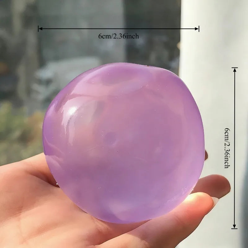 Transparent Mochi Squishy Toy | Coconut Oil Maltose Sensory Fidget for Adults alternate view
