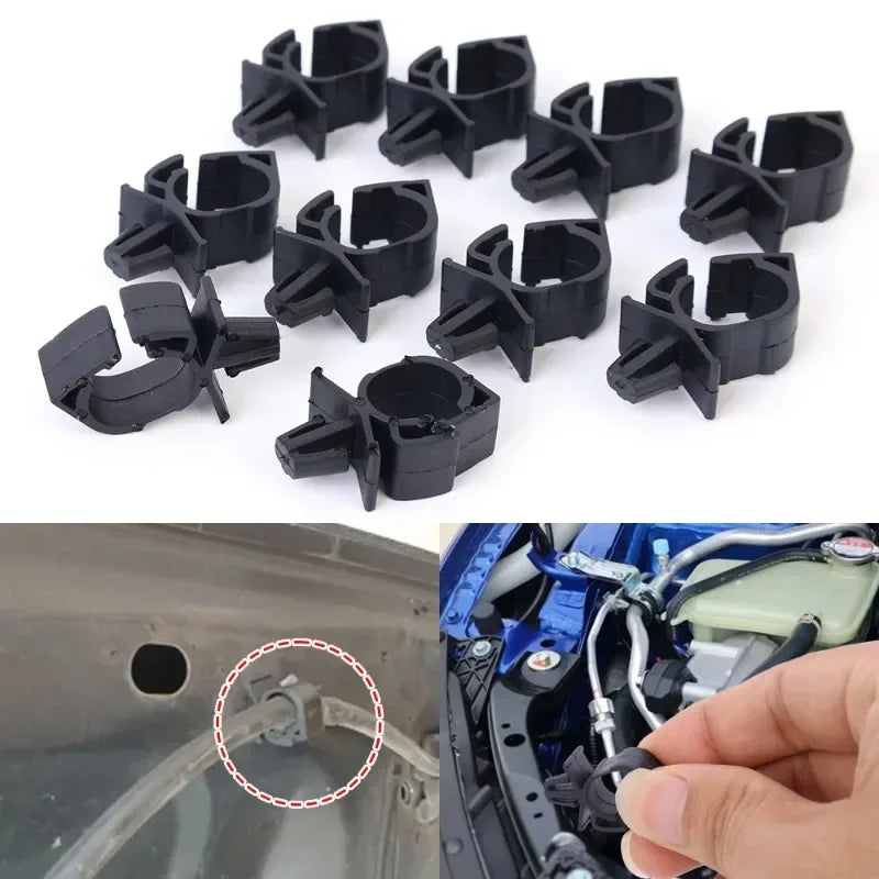 5-20PCS Car Wiring Harness Fastener Multifunction Cable Fixed Buckle Cable Ties Manage close-up view