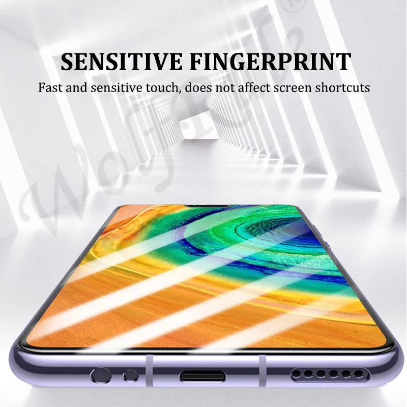 4pcs For iPhone 16 Pro Max Glass iPhone 16 15 14 13 Pro Max Tempered Glass Full Cover Glue 9H Screen Protector iPhone 16 Pro Max