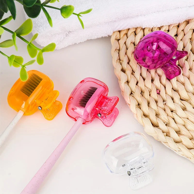 1PCS Travel Toothbrush Head Covers Toothbrush Protector Cap Brush Pod Case Protective Po detail view
