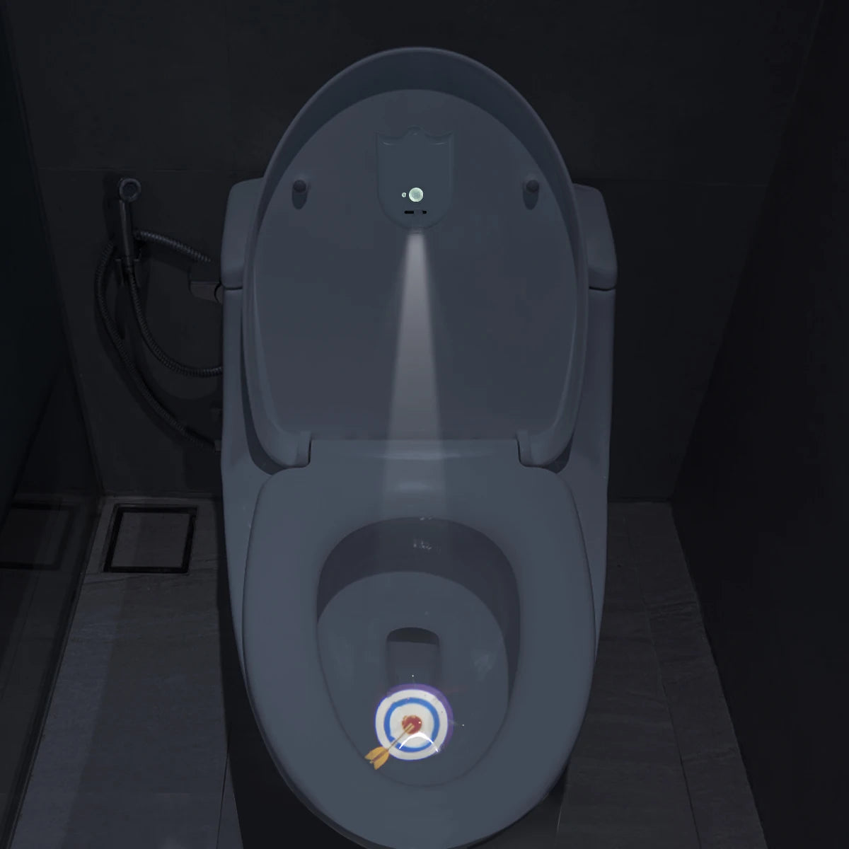 Motion Sensor Toilet Night Light | LED Projection Lamp with Auto Sensor lifestyle view