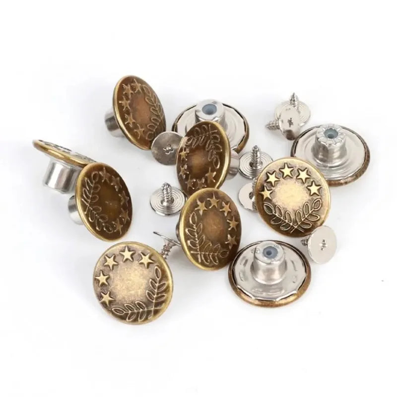 10Pcs/pack Jeans Buttons detail view