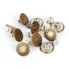 10Pcs/pack Jeans Buttons detail view