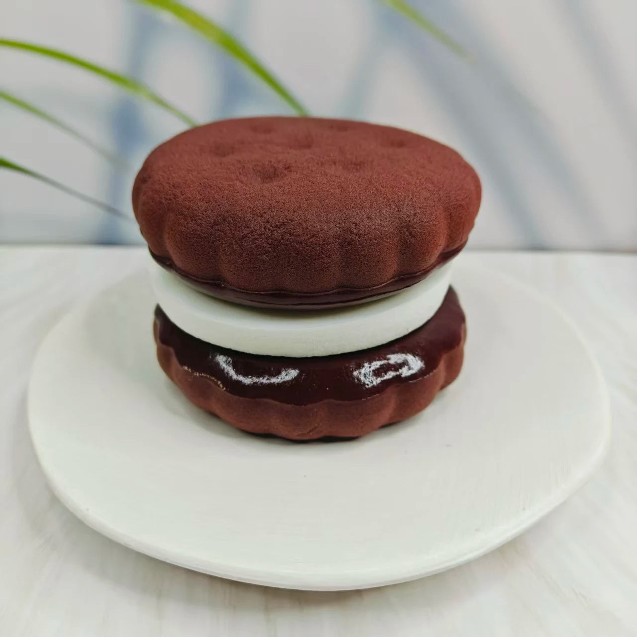 Squishy Simulated Cake Squeeze Toy | Soft Stress Relief Sensory Fidget for Anxiety detail view