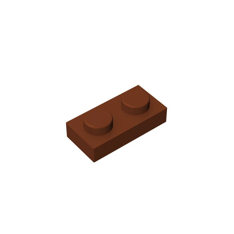 Gobricks Plate 1 x 2 Building Blocks 6225 Pieces | Compatible with Lego 3023 close-up view