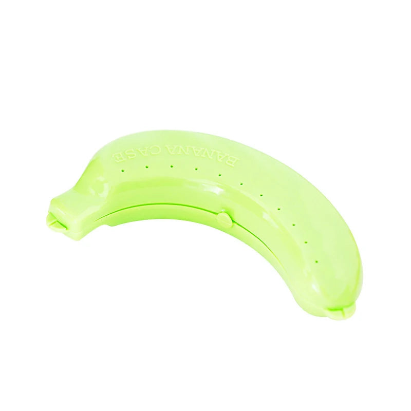 Banana Storage Box for Outdoor Travel | Cute Protective Container close-up view
