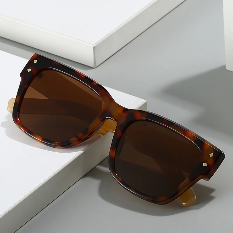 Classic Square Sunglasses UV400 | Unisex Fashion Shades alternate view