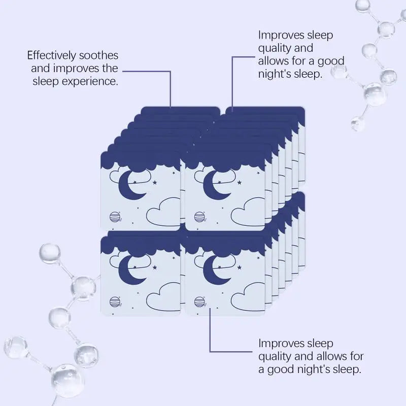 Plant Sleep Patches | Nighttime Relaxation Aid for Better Sleep close-up view