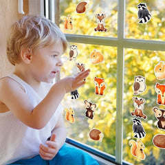 100-500PCS New Stickers Small Roll Packaging Animal Pack Rolling Stickers Photocard D alternate view