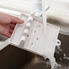 Spoon Holders Fork Spatula Rack Shelf Organizer Plastic Chopsticks Holder Non-slip Spo close-up view