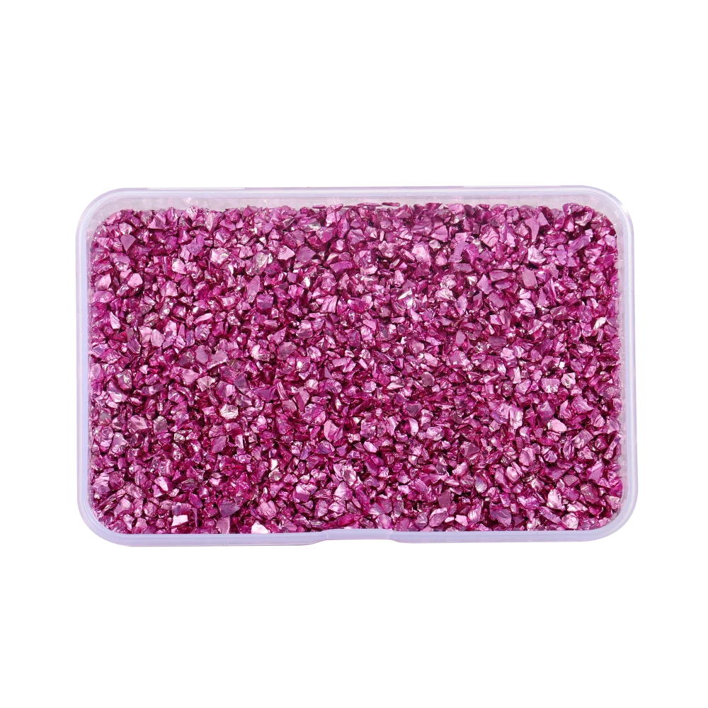 30g/Box Crushed Glass Stones Resin Filling Irregular Broken Stone for DIY Epoxy Res additional angle