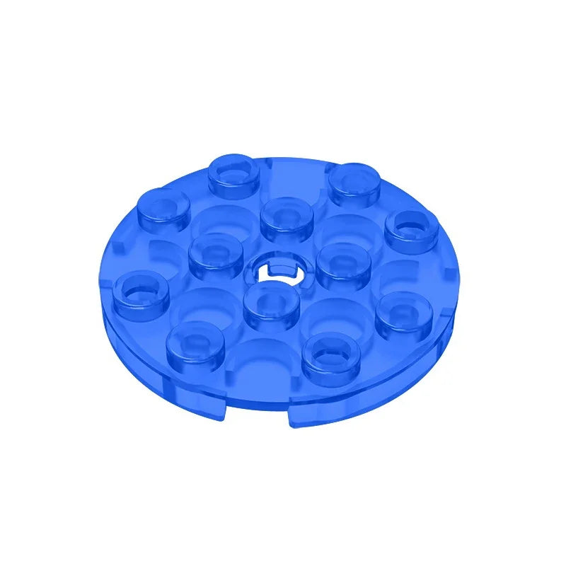Gobricks GDS-841 Round Plate 4x4 with Hole | Compatible Building Block for DIY Creations detail view