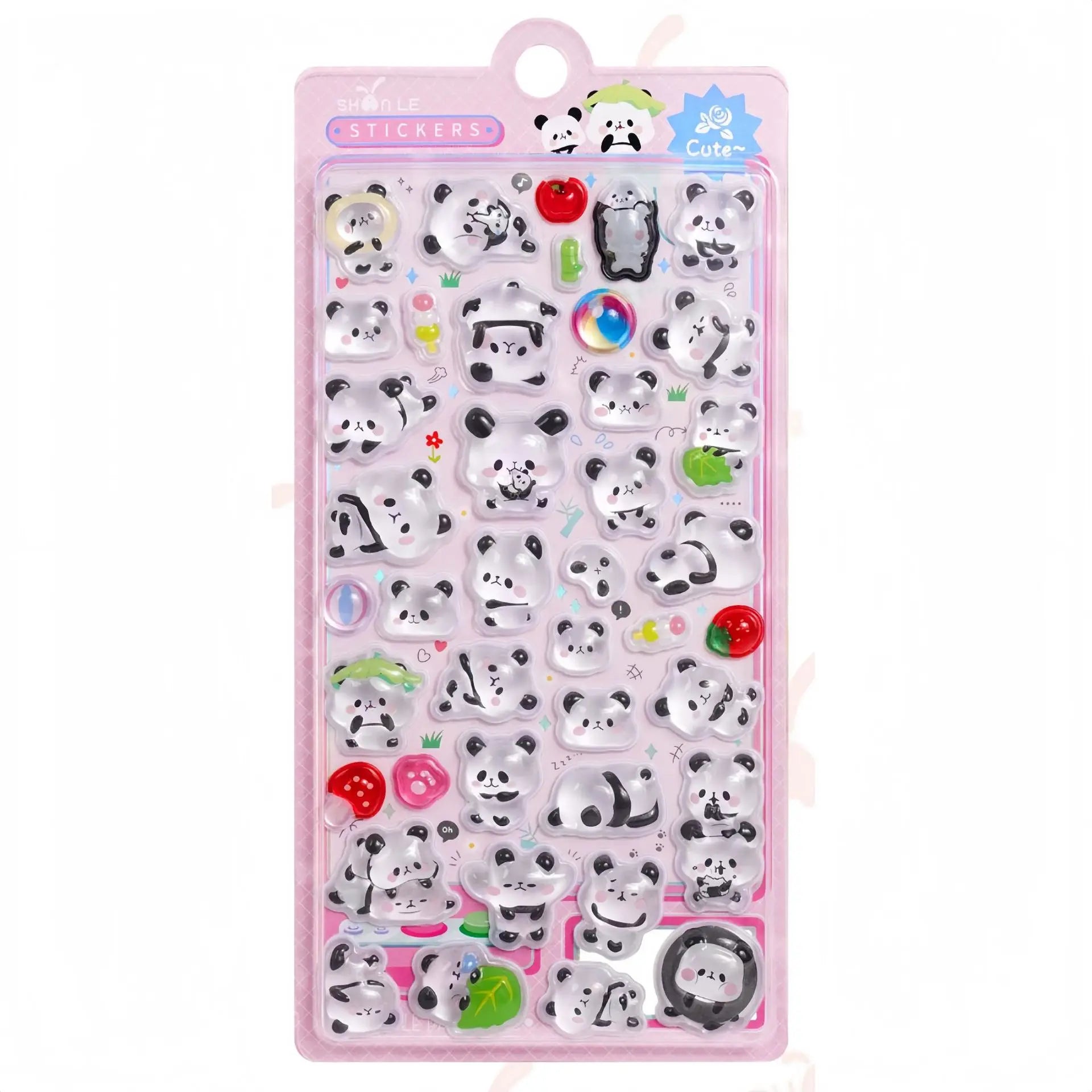 Japanese Anime Food Stamping Seal Fun | 3D Crystal Diamond Sticker Set for Kids