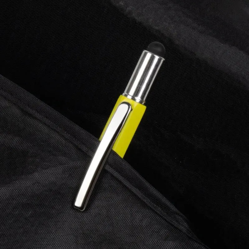 Multi-function Tool Pen | Six-in-One Ballpoint Pen with Screwdriver and Level close-up view