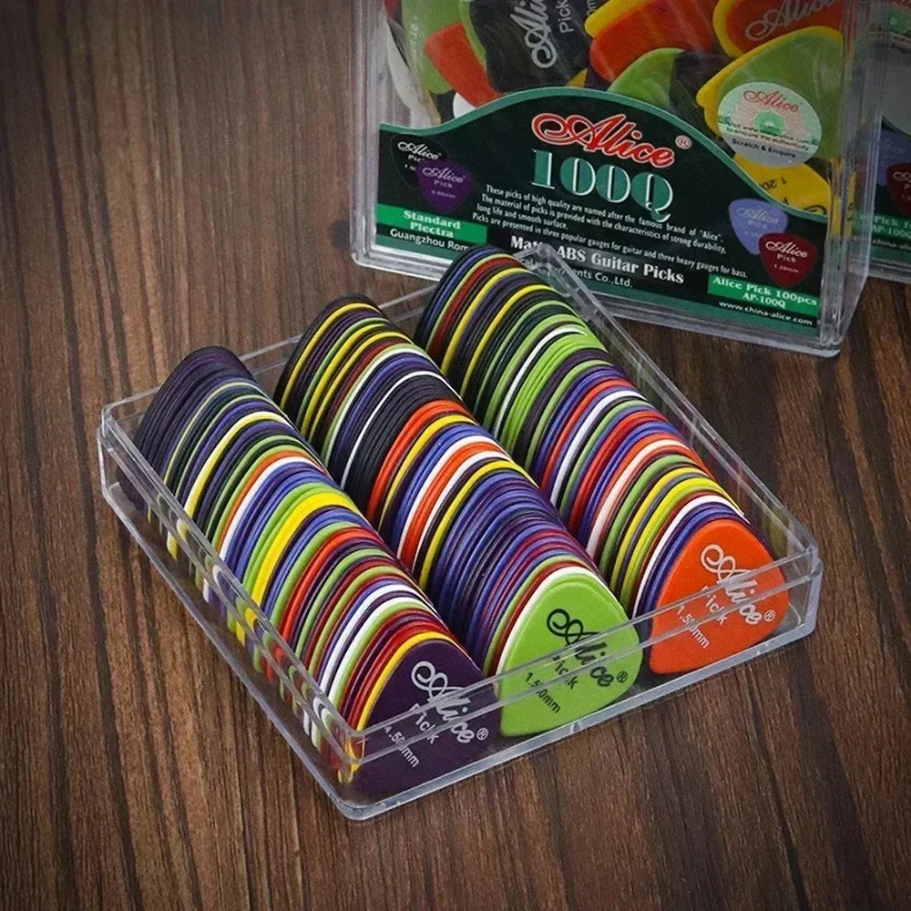 10-200Pcs Guitar Pick Original Sound Electric Bass Moderator Guitars Accessories Musi alternate view