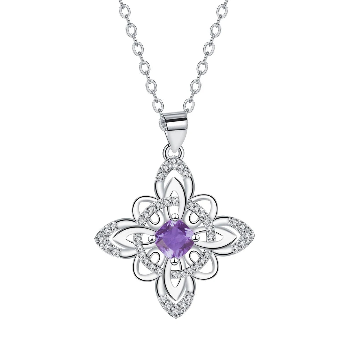 High-End Witch Knot Necklace Pendant for Women Elegant Light Luxury Temptation European American Sty