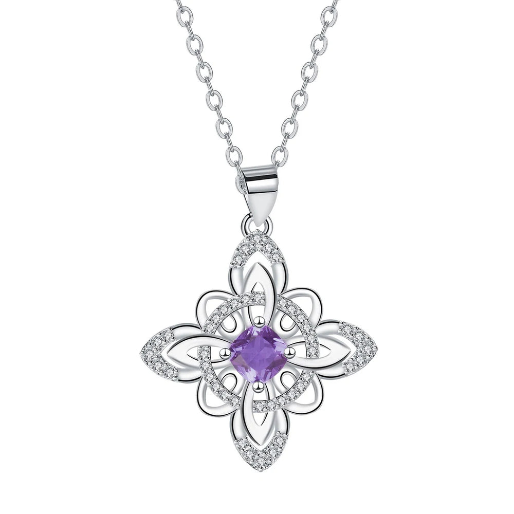 High-End Witch Knot Necklace Pendant for Women Elegant Light Luxury Temptation European American Sty
