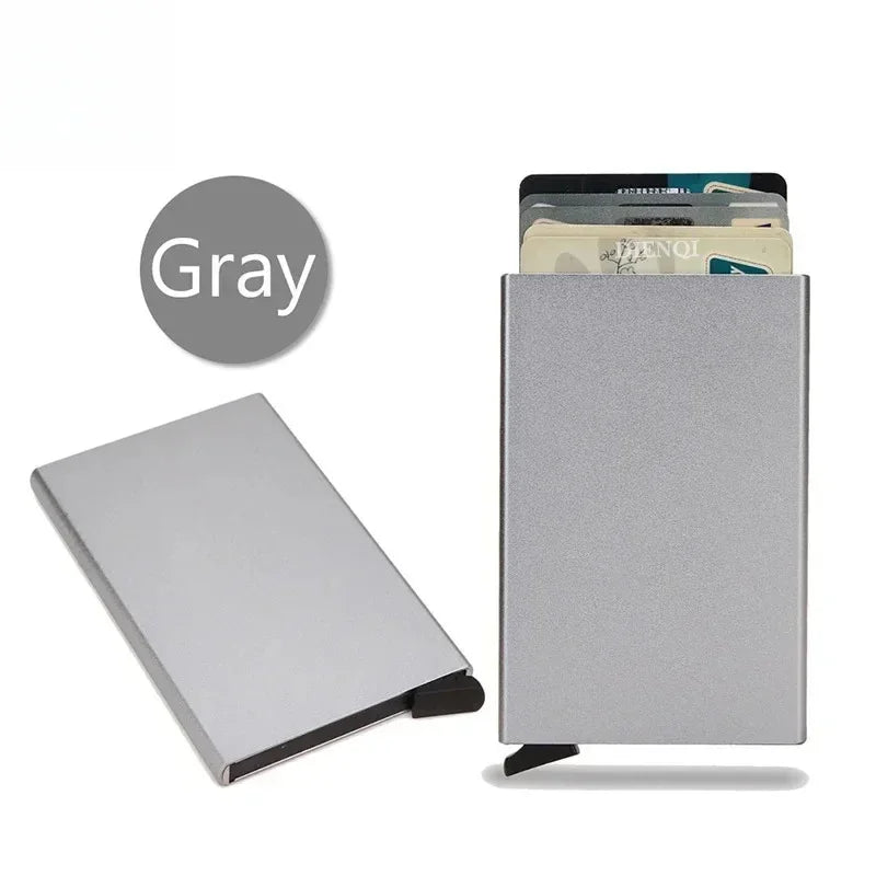 Pop Up Minimalist Smart Wallet | Thin Slim RFID Credit Card Holder for Men Women lifestyle view