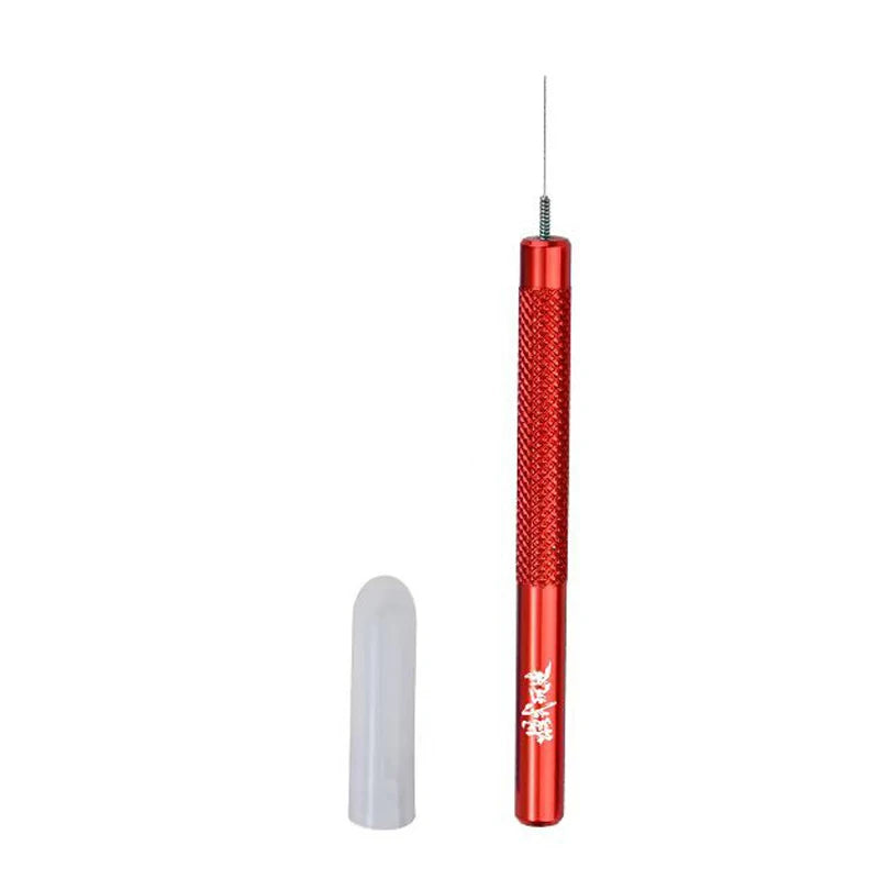 Metal Precision Glue Dispenser | Scale Model Building Glue Applicator Hobby DIY Craft close-up view