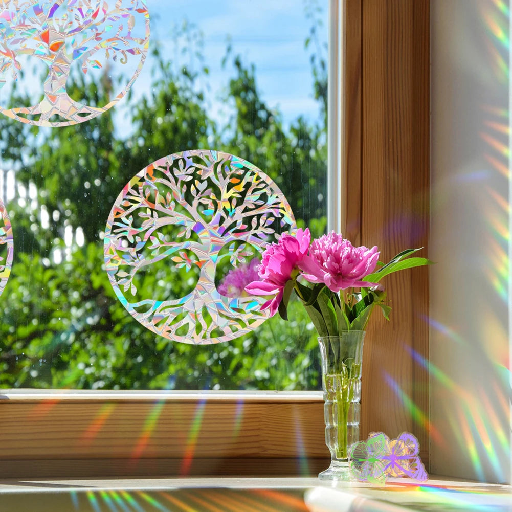 Rainbow Reflective Sticker | PVC Waterproof Window Decal