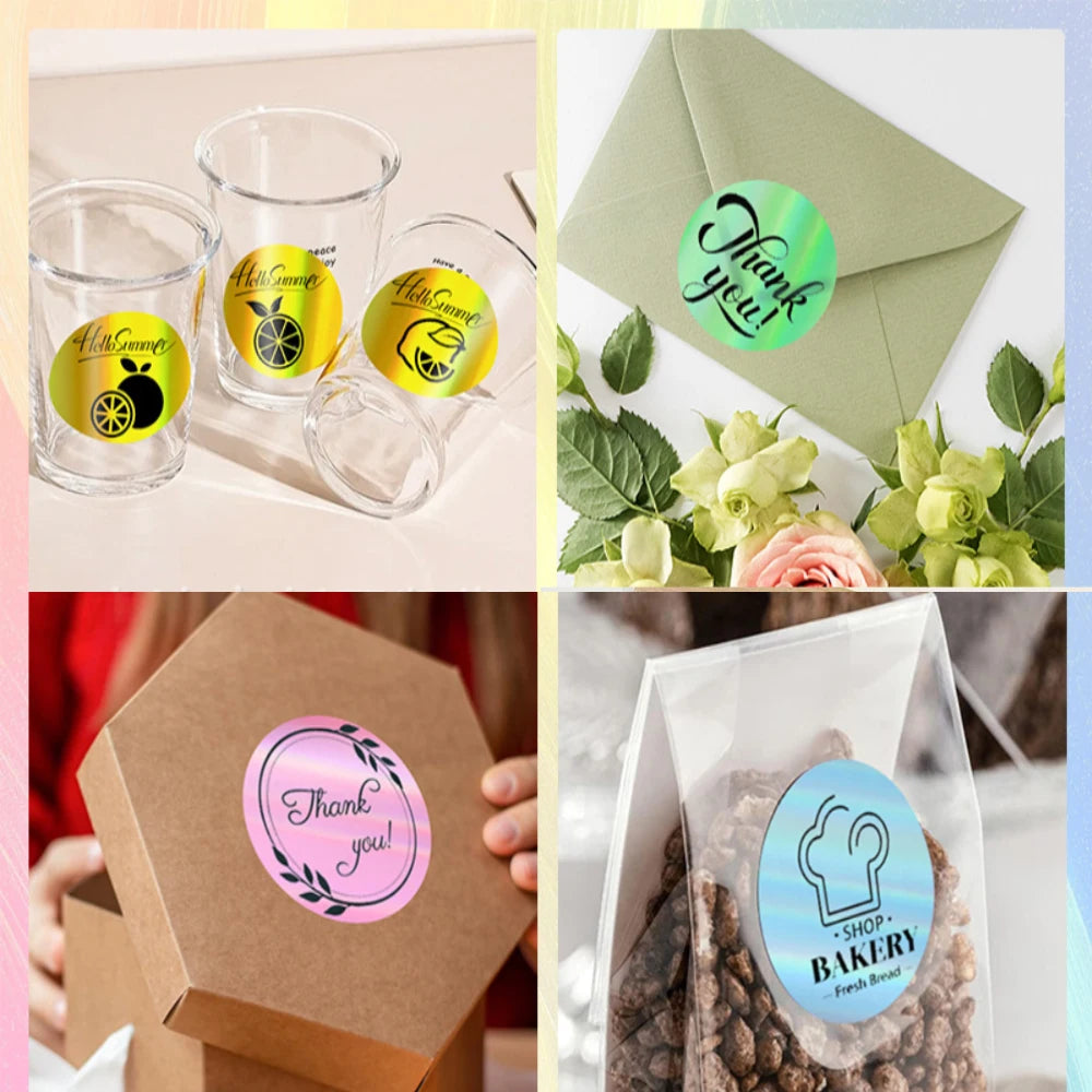 140Pcs 50x50mm Self-Adhesive Thermal Sticker Labels | Compatible with Phomemo M110 M22 close-up view