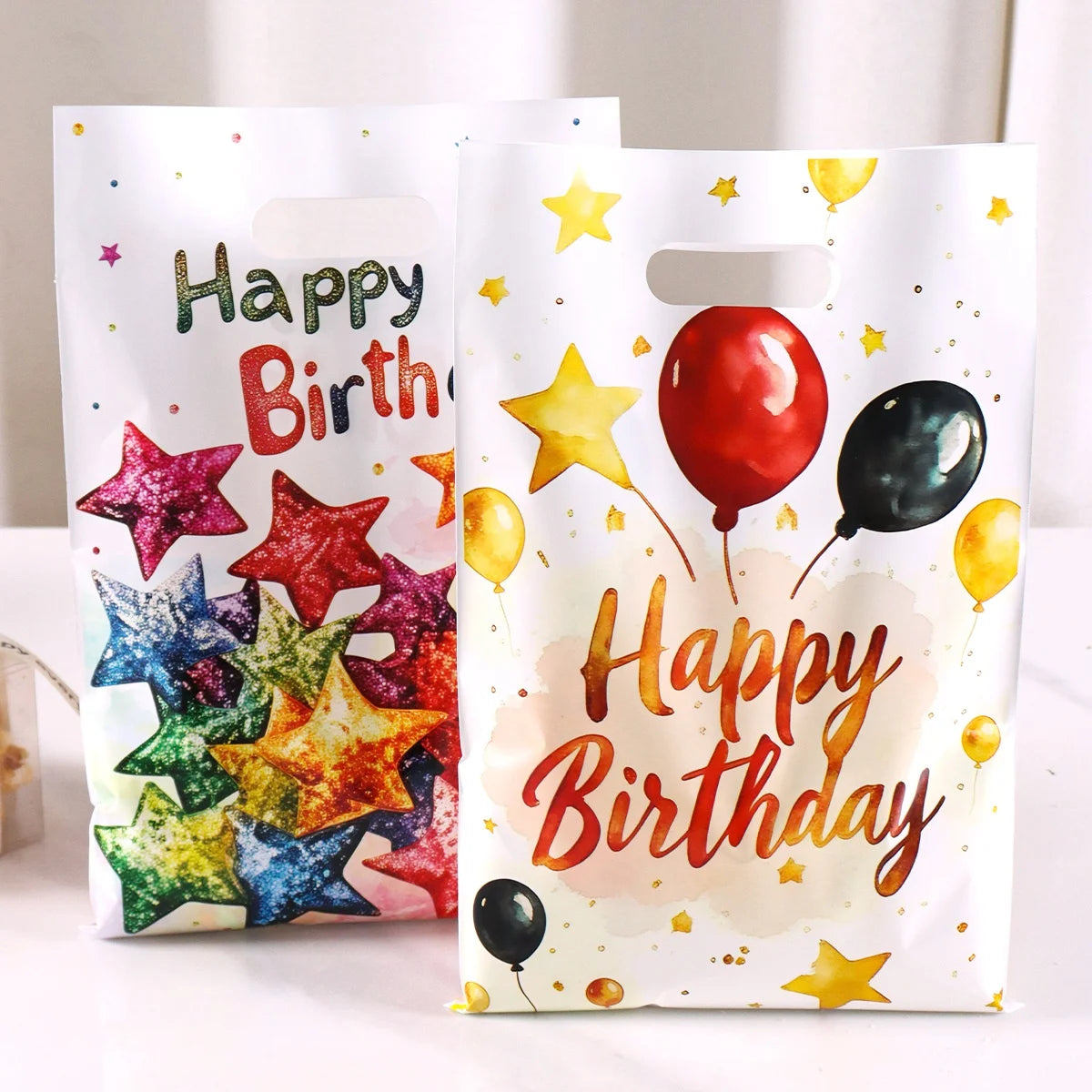 10/20/50pcs Birthday Party Candy Gift Bags Birthday
