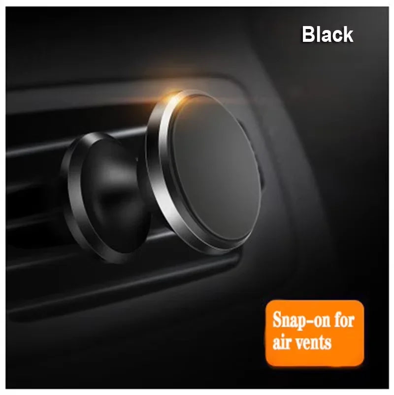 Magnetic Car Phone Holder 360° Roation Adjustable Magnet Stand Car Air Vent Clip Mount f detail view