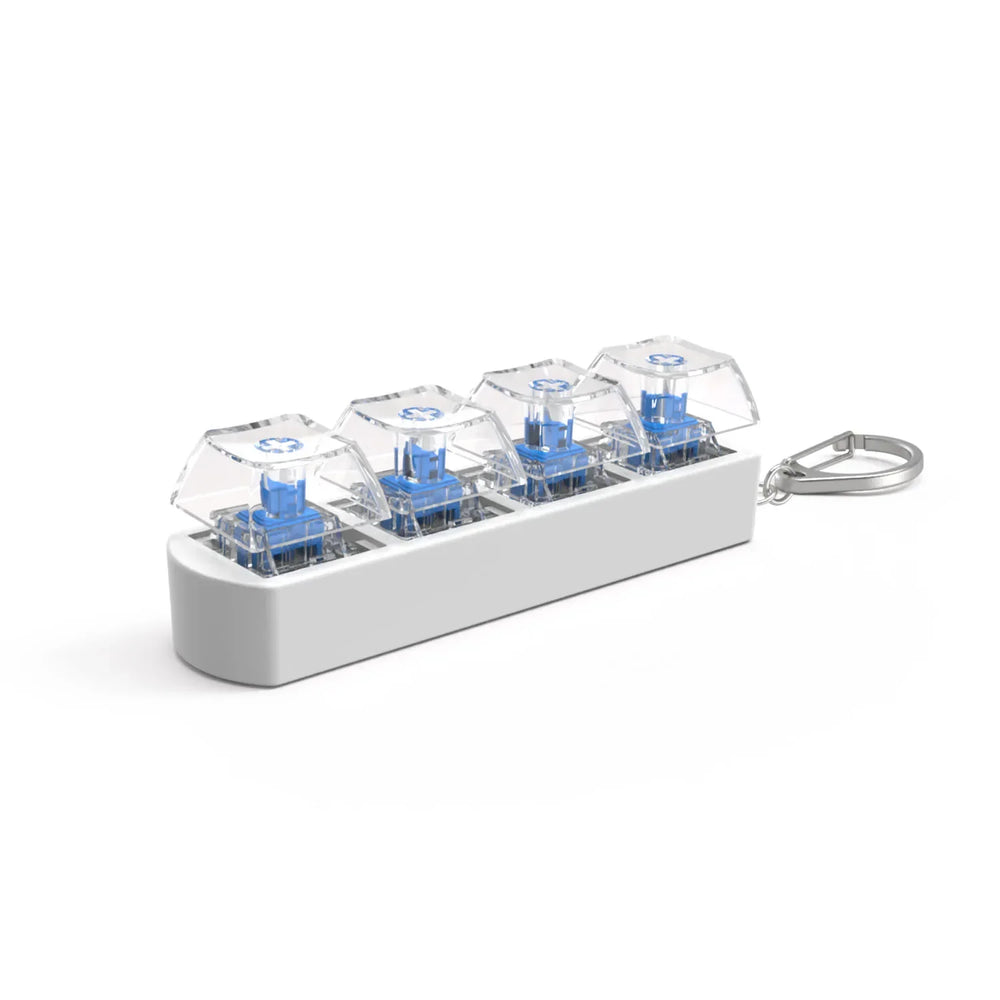 4Keys Finger Button Anti-stress Toys Mechanical Keyboard Keycaps Office Decompression alternate view