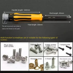 12 in 1 Screwdriver Set | Multifunction Precision Tool for Home Maintenance close-up view