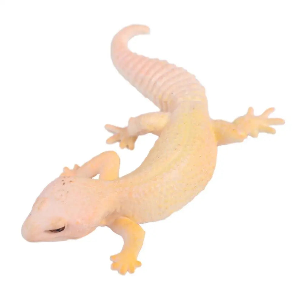 Realistic Lizard Toy Figure | Reptile Animal Model for Kids and Prank Props close-up view