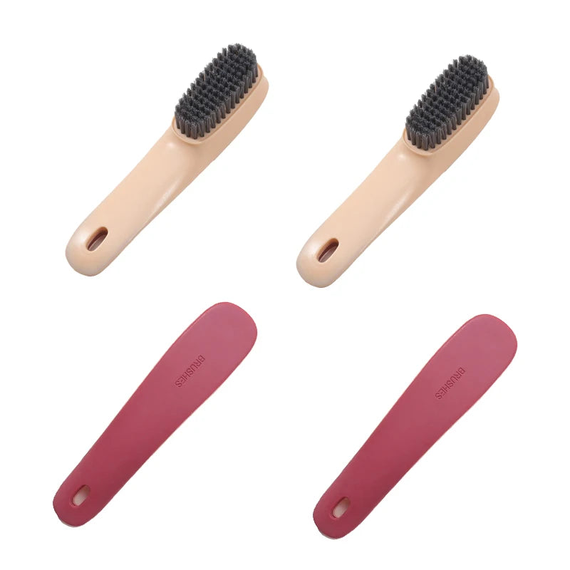 Shoe Cleaning Brush Plastic Clothes Scrubbing Household Multi-functional Cleaning T additional angle