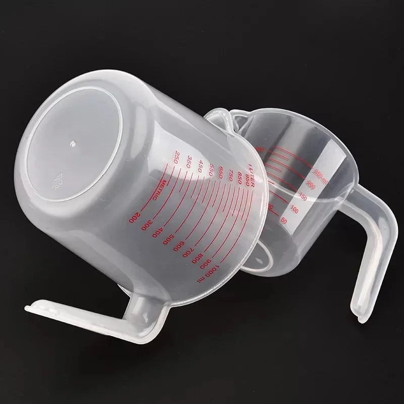 3pcs Plastic Liquid Measuring Cups Set | Baking Kitchen Tools with PVC Scale 250/500/ lifestyle view