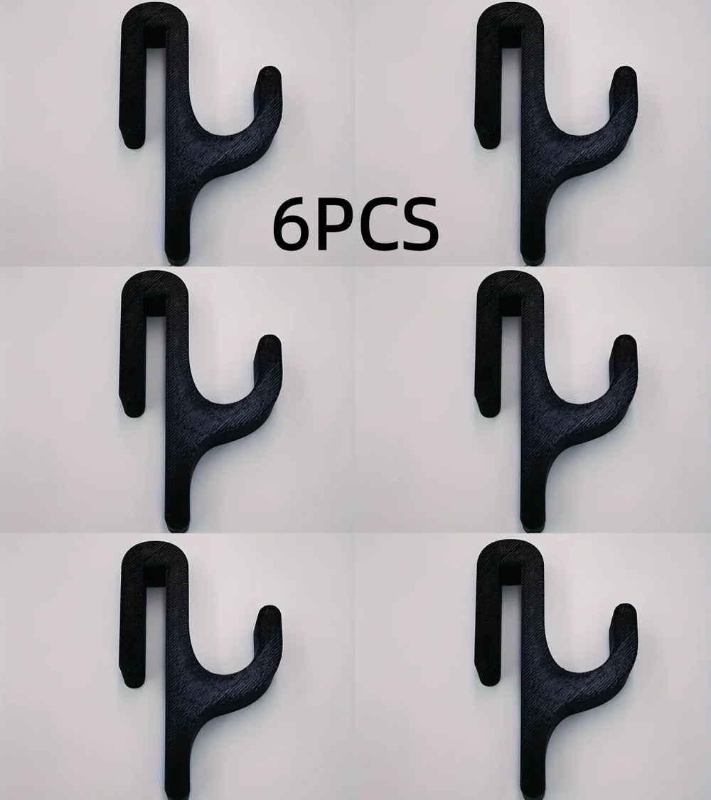 Modern Plastic Shower Hook detail view