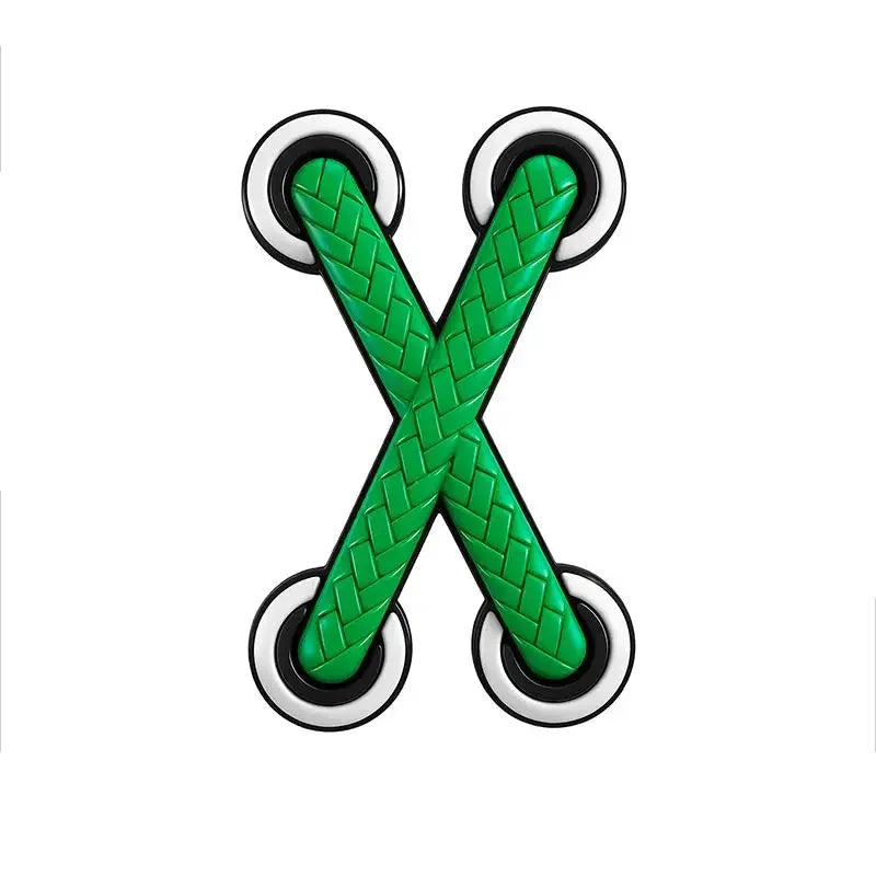 Funny Cross Shoelace Vinyl Decal Sticker for Cars, Motorcycles, Trucks, Helmets