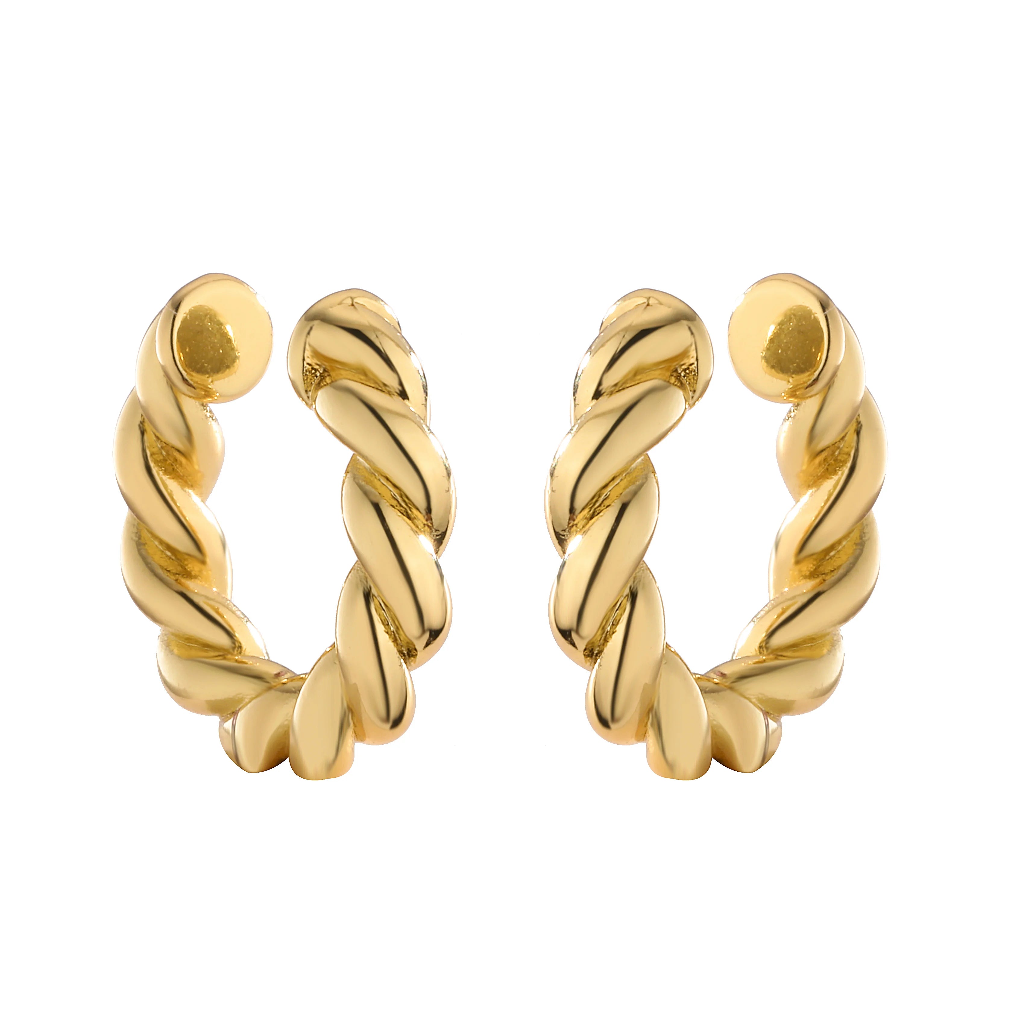 HECHENG,Fashion Ear Cuffs Without Piercing Ear Clip Earrings Non-Piercing Fake Cartil alternate view
