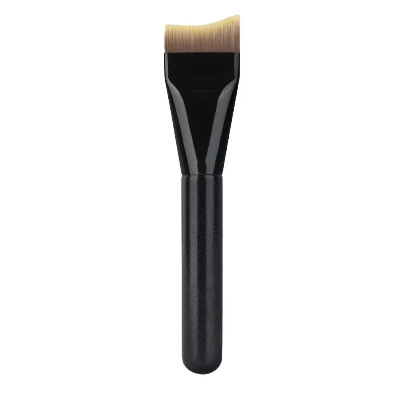 Upgraded Crescent Design Foundation Makeup Brush Ultra-thin Smooth Application Liquid Ma detail view