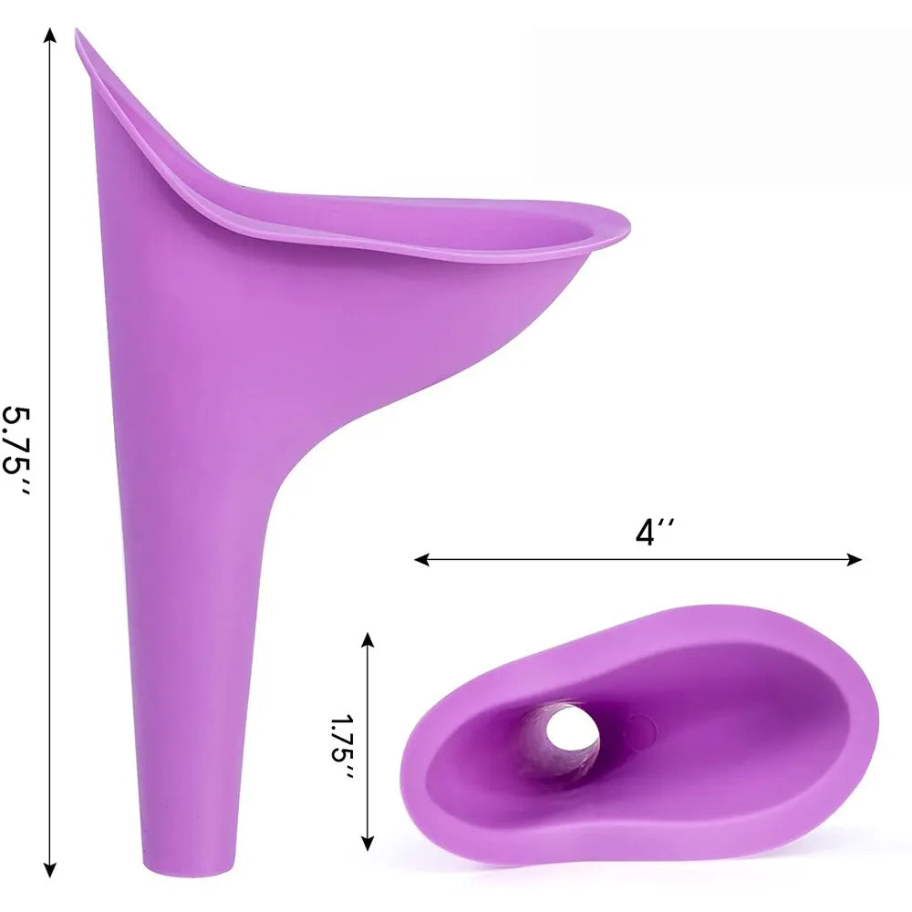 Women Urinal Outdoor Travel Camping Urinal Funnel Portable Female Urinal Urination Devic detail view