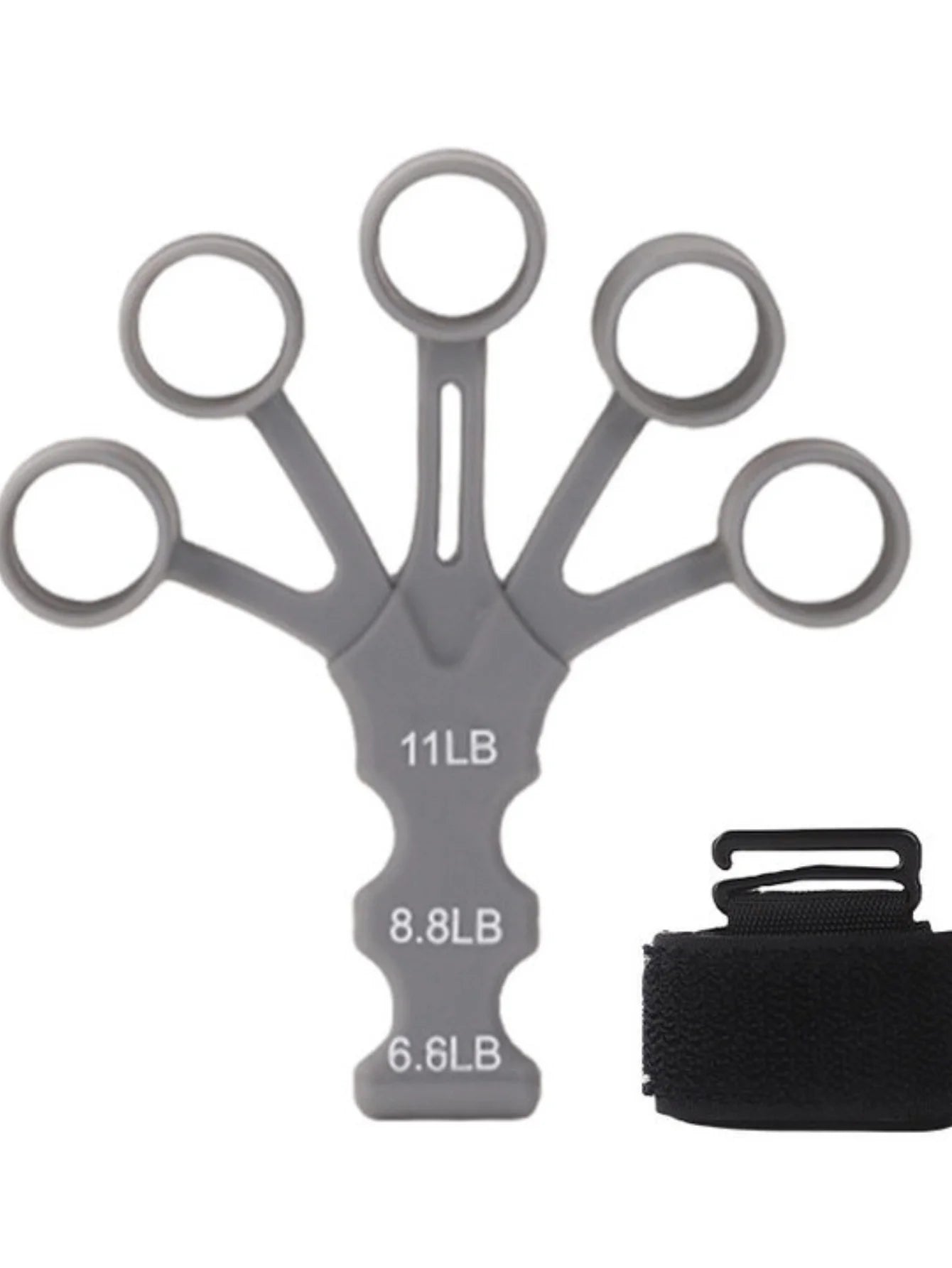 Silicone Grip Strengthener | Hand Finger Exerciser for Grip Training close-up view