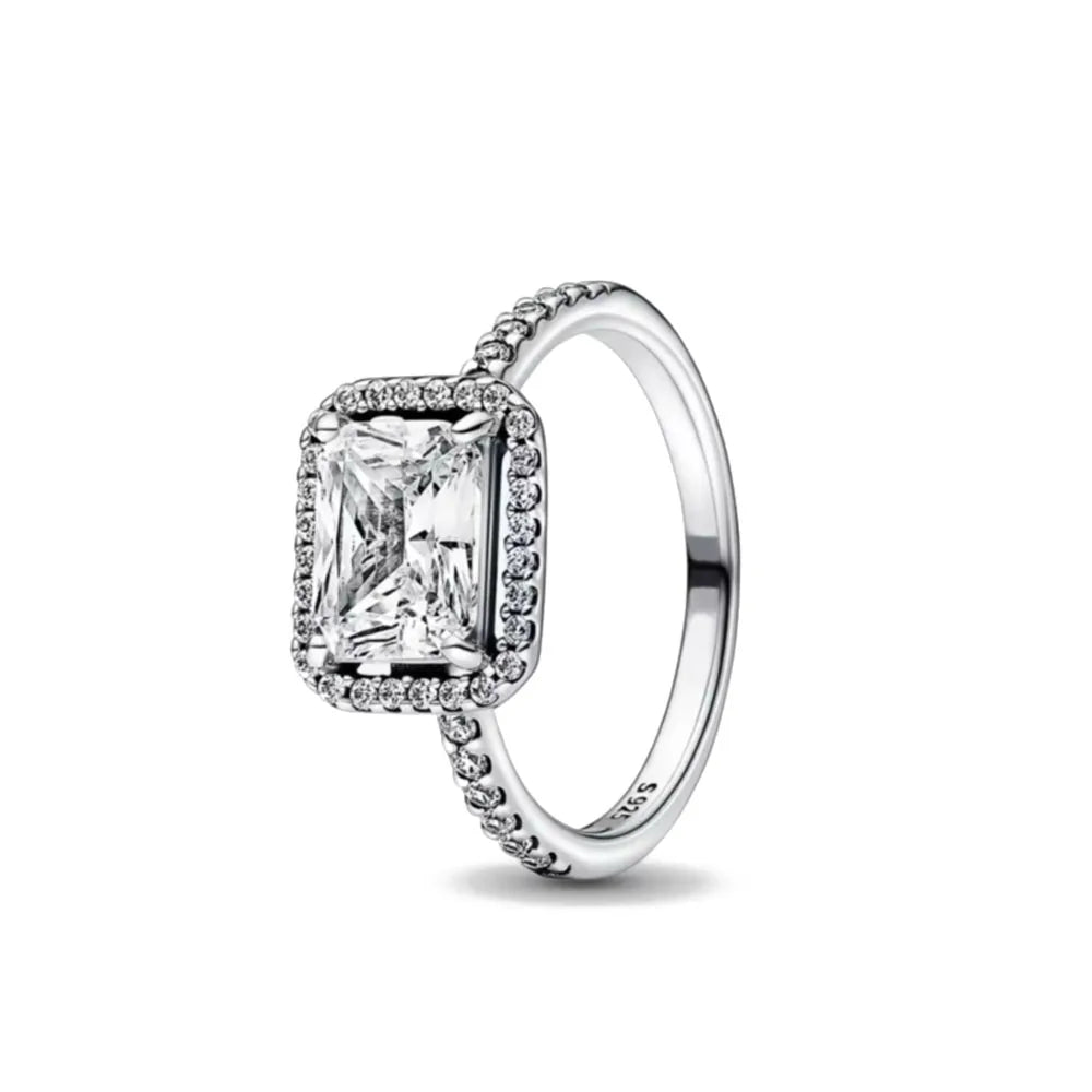 2026 Hot Selling 925 Silver Size 6 7 8 9 Rose, Butterfly,Snowflake Zircon Ring for additional angle