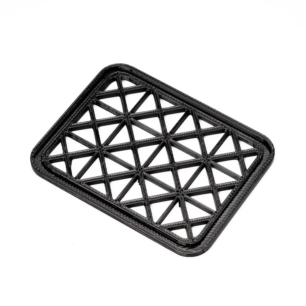3D Printed Beer Crate Style Stackable Battery Storage Box | AA AAA 18650 21700 9V Organi detail view