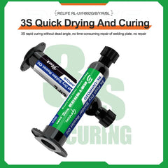 RELIFE 3 Seconds Quick Drying UV Oil | PCB Repair & Solder Mask Tool alternate view