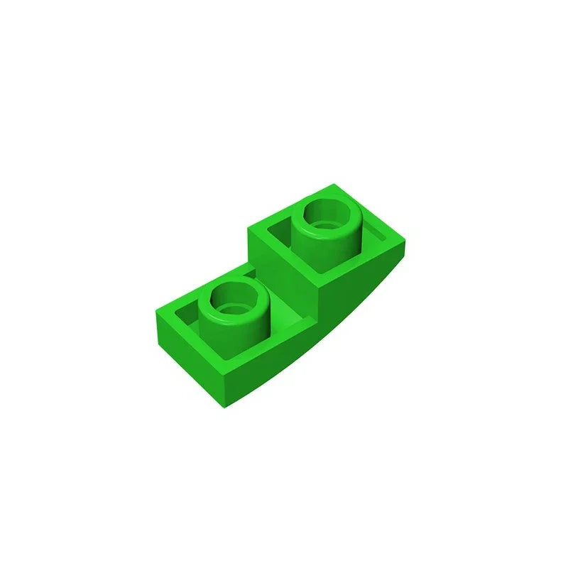 Gobricks GDS-795 Slope, Curved 2 x 1 Inverted | Compatible Building Block for DIY Pro alternate view