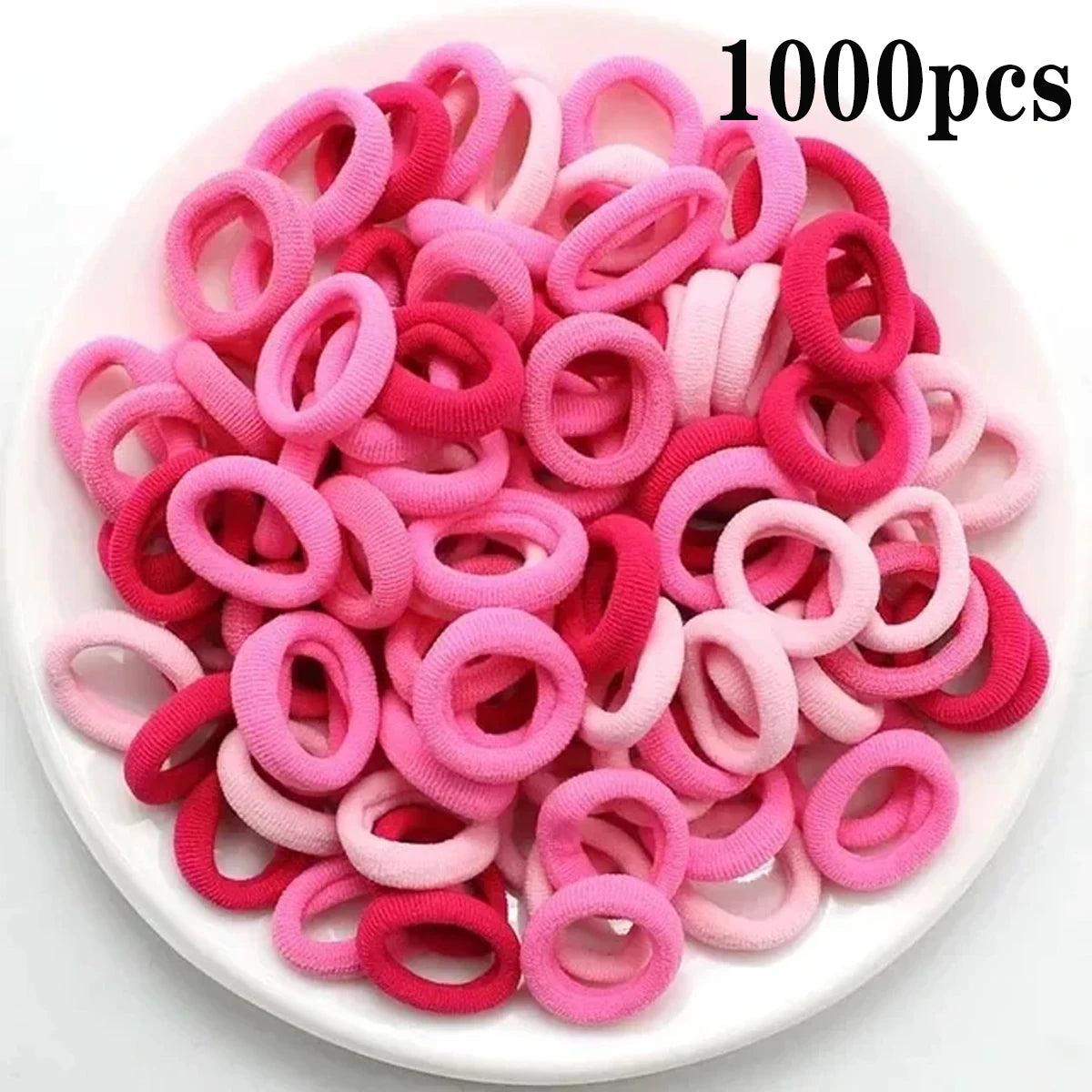 Ponytail Hold Small Hair Tie Rubber Bands Scrunchie Hair detail view