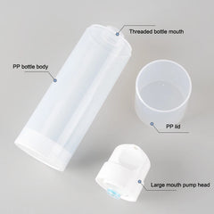 150ML/200ML/250ML Travel Vacuum Bottling Set Push-Type Small Watering Can Lotion Bottl close-up view