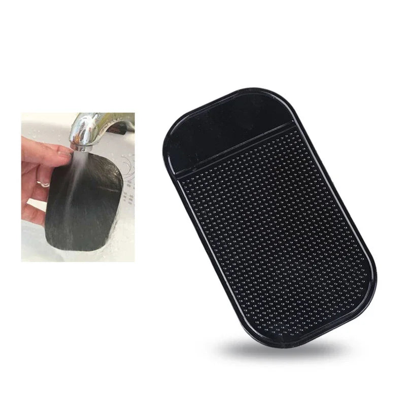 Universal Car Dashboard Non Slip Grip Sticky Pad Phone Holder Mat 13*7cm Anti-skid Sil close-up view