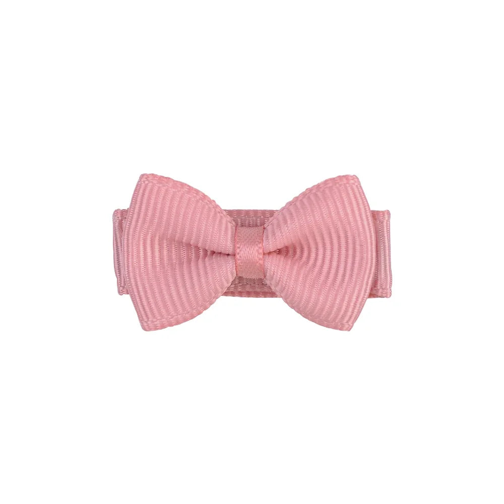 Inches Solid Colors Mini Hair Bows Clip additional angle