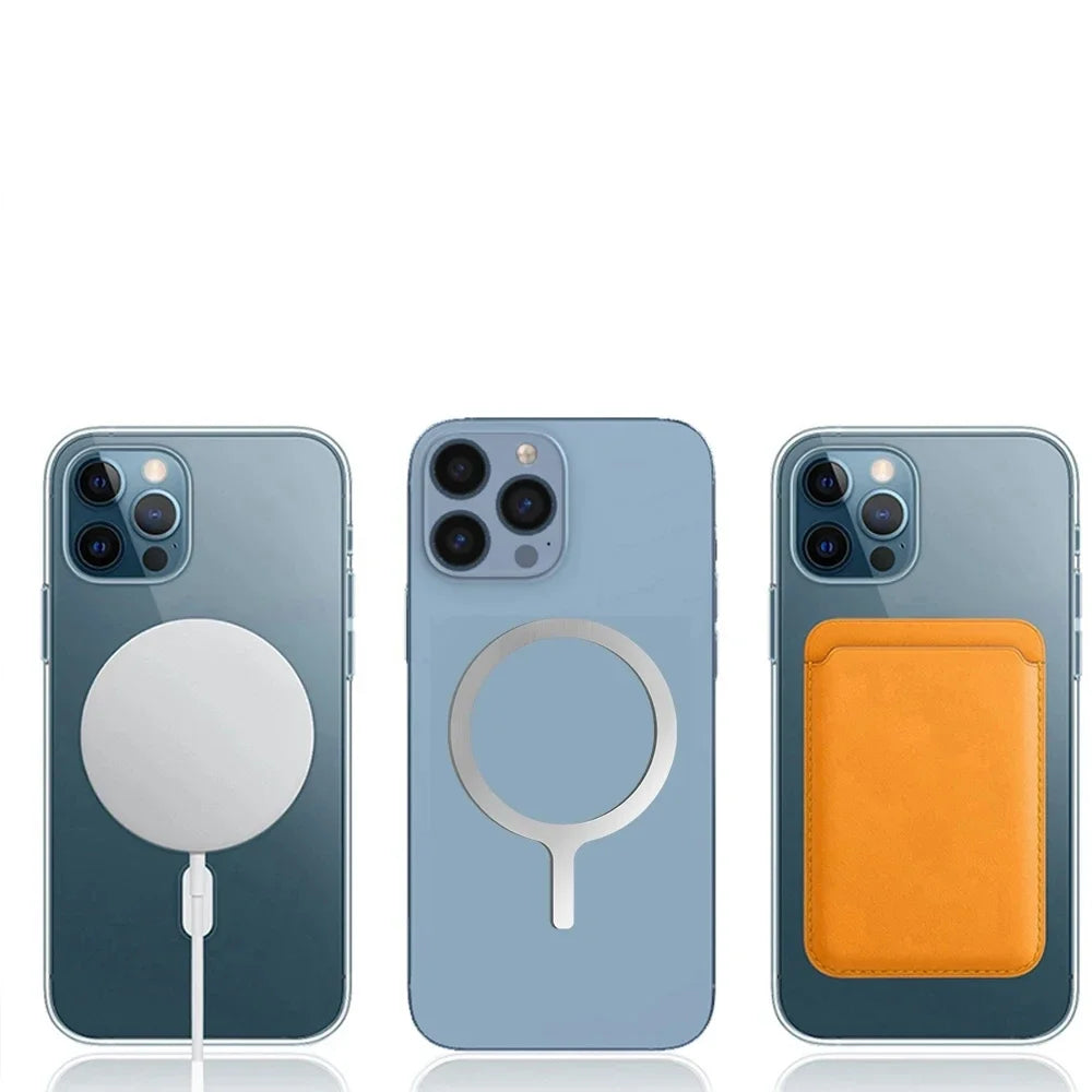 Magnetic Adapter Ring Sticker for MagSafe iPhone Wireless Charging