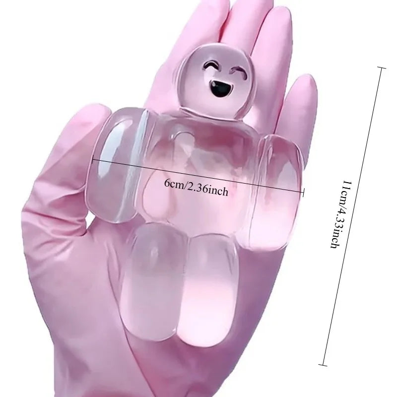 Transparent Jelly Robot Squishy Toy | Super Soft Slow Rebound Water Sense Stress Re additional angle